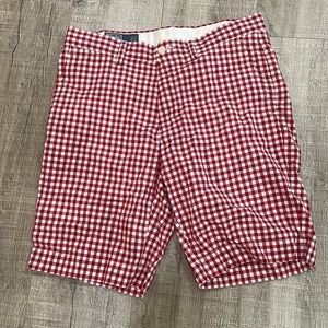 Polo plaid shorts